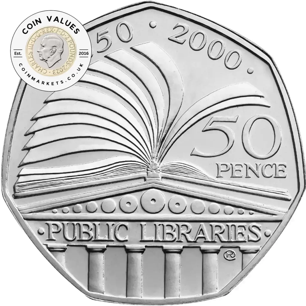 Public Libraries 50p Coin Value